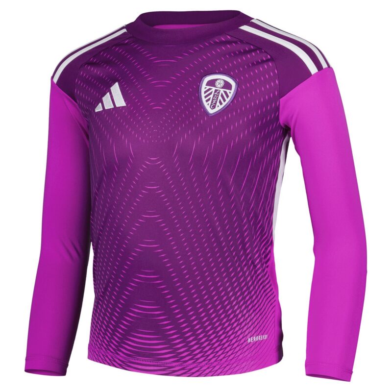 A2B image: leeds-united-adidas-goalkeeper-shirt-2025-26-long-sleeve-kids-3 Leeds United adidas Goalkeeper Shirt 2025-26 - Long Sleeve - Kids