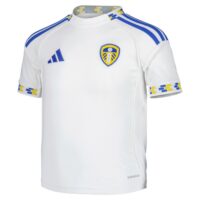 A2B image: leeds-united-adidas-home-replica-shirt-2025-26-kids Leeds United adidas Home Replica Shirt 2025-26 - Kids