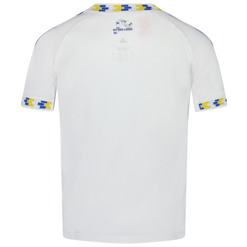 A2B image: leeds-united-adidas-home-replica-shirt-2025-26-kids Leeds United adidas Home Replica Shirt 2025-26 - Kids
