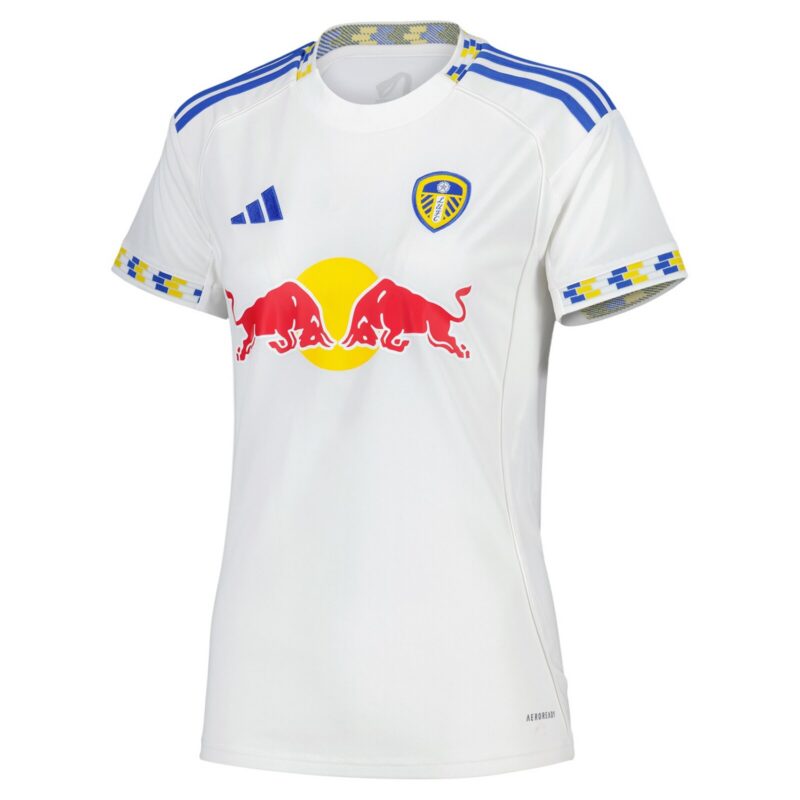 A2B image: leeds-united-adidas-home-shirt-2025-26-womens Leeds United adidas Home Shirt 2025-26 - Womens