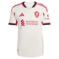 Liverpool adidas Away Authentic Shirt 2025-26 with Virgil 4 printing