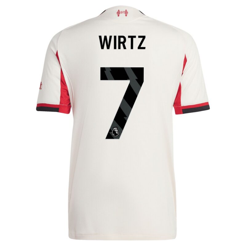 A2B image: liverpool-adidas-away-authentic-shirt-2025-26-with-wirtz-7-printing Liverpool adidas Away Authentic Shirt 2025-26 with Wirtz 7 printing