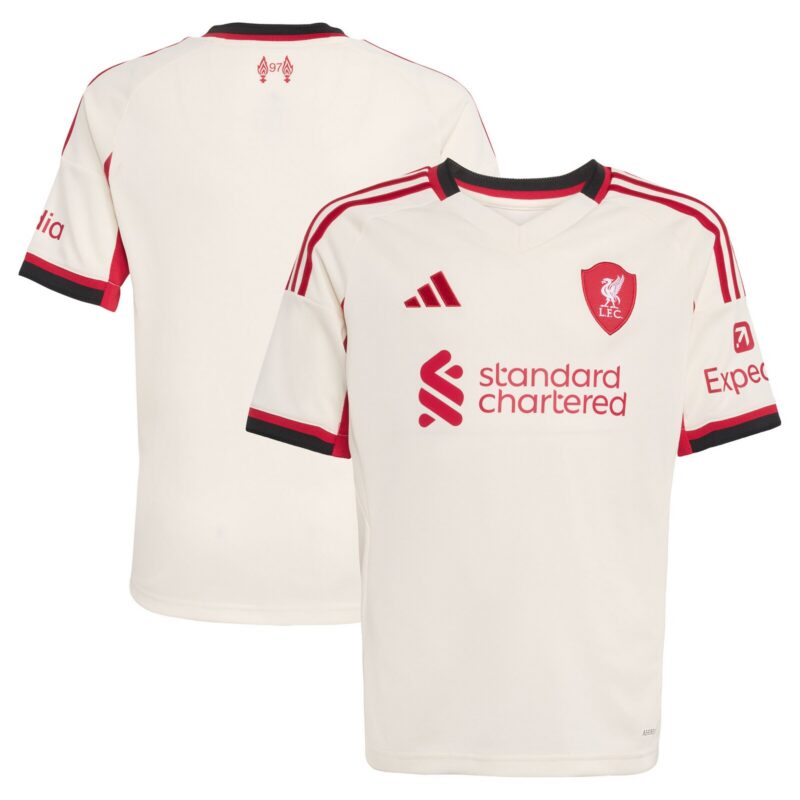 A2B image: liverpool-adidas-away-replica-shirt-2025-26-kids Liverpool adidas Away Replica Shirt 2025-26 - Kids