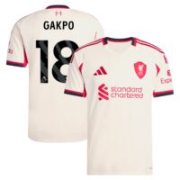A2B image: liverpool-adidas-away-shirt-2025-26-with-gakpo-18-printing Liverpool adidas Away Shirt 2025-26 with Gakpo 18 printing
