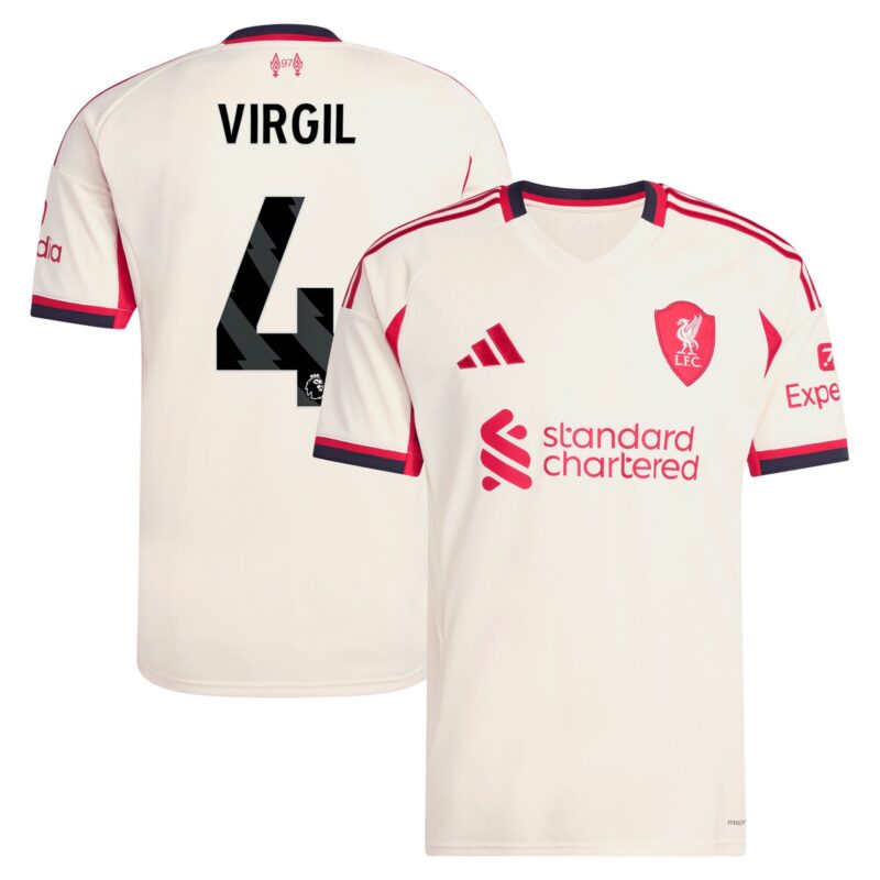 A2B image: liverpool-adidas-away-shirt-2025-26-with-virgil-4-printing Liverpool adidas Away Shirt 2025-26 with Virgil 4 printing