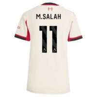 A2B image: liverpool-adidas-away-shirt-2025-26-womens-with-m-salah-11-printing Liverpool adidas Away Shirt 2025-26 - Womens with M.Salah 11 printing