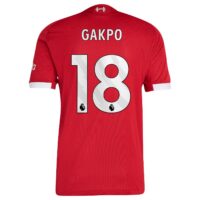 A2B image: liverpool-adidas-home-authentic-shirt-2025-26-with-gakpo-18-printing Liverpool adidas Home Authentic Shirt 2025-26 with Gakpo 18 printing