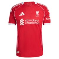 A2B image: liverpool-adidas-home-authentic-shirt-2025-26-with-m-salah-11-printing Liverpool adidas Home Authentic Shirt 2025-26 with M.Salah 11 printing