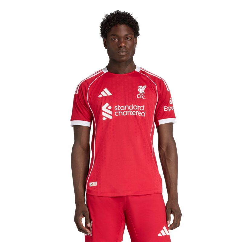 Liverpool adidas Home Authentic Shirt 2025-26