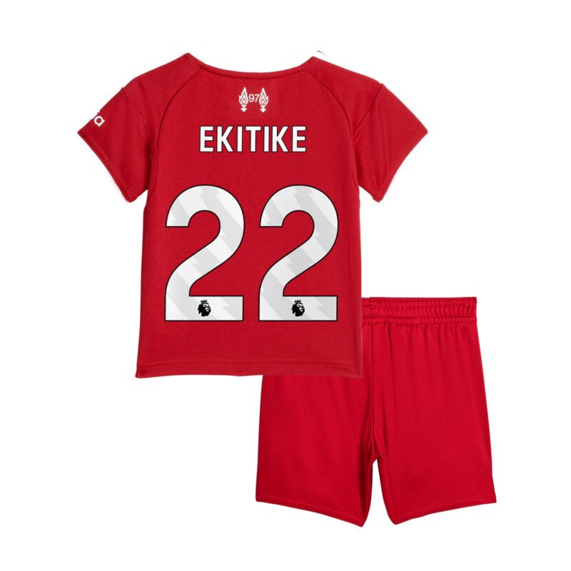 A2B image: liverpool-adidas-home-babykit-2025-26-with-ekitike-22-printing Liverpool adidas Home Babykit 2025-26 with Ekitike 22 printing