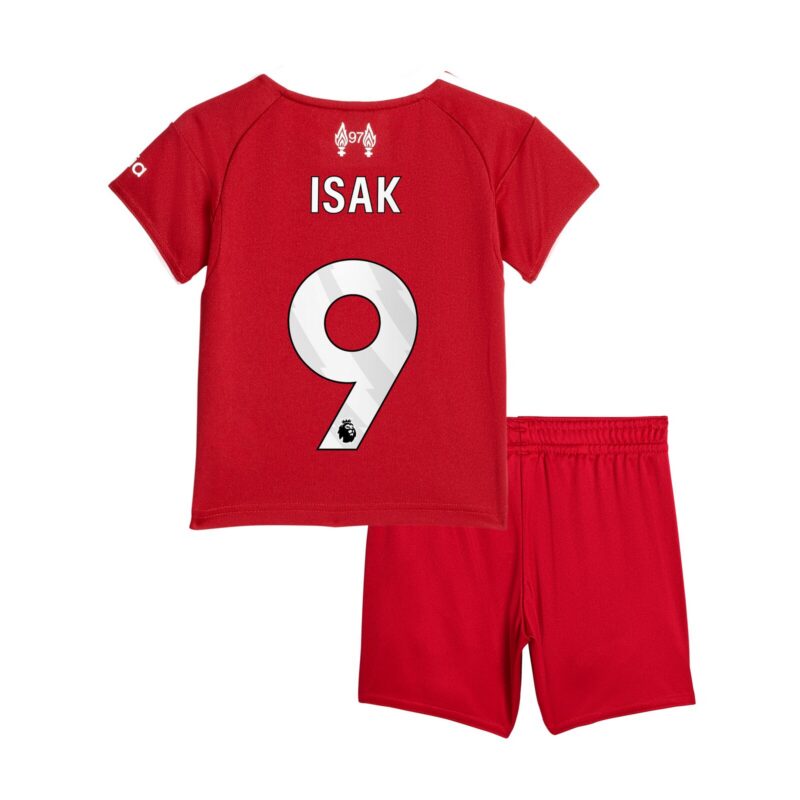 A2B image: liverpool-adidas-home-babykit-2025-26-with-isak-9-printing Liverpool adidas Home Babykit 2025-26 with Isak 9 printing