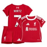 A2B image: liverpool-adidas-home-babykit-2025-26-with-wirtz-7-printing Liverpool adidas Home Babykit 2025-26 with Wirtz 7 printing