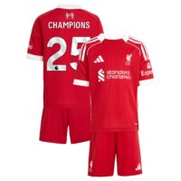 A2B image: liverpool-adidas-home-minikit-2025-26-with-champions-25-printing Liverpool adidas Home Minikit 2025-26 with Champions 25 printing