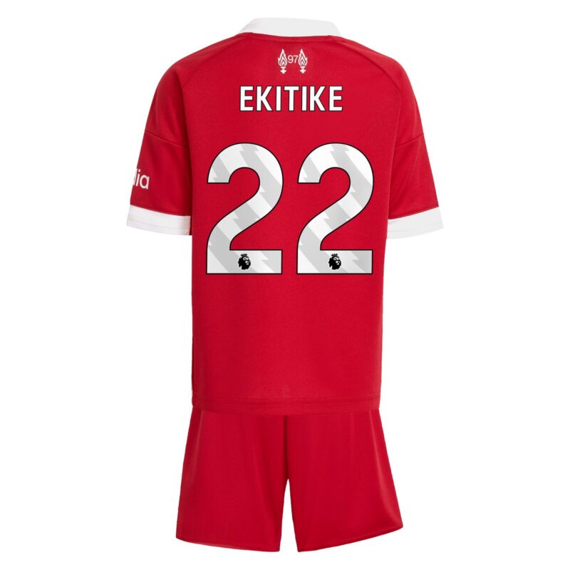 A2B image: liverpool-adidas-home-minikit-2025-26-with-ekitike-22-printing Liverpool adidas Home Minikit 2025-26 with Ekitike 22 printing