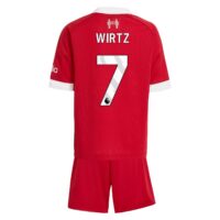 Liverpool adidas Home Minikit 2025-26 with Wirtz 7 printing