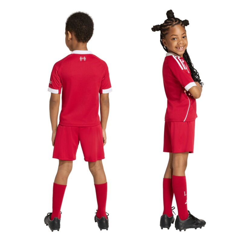 Liverpool adidas Home Replica Minikit 2025-26