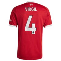 A2B image: liverpool-adidas-home-shirt-2025-26-with-virgil-4-printing Liverpool adidas Home Shirt 2025-26 with Virgil 4 printing
