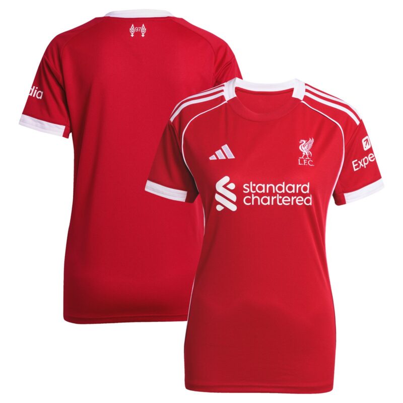 A2B image: liverpool-adidas-home-shirt-2025-26-womens Liverpool adidas Home Shirt 2025-26 - Womens