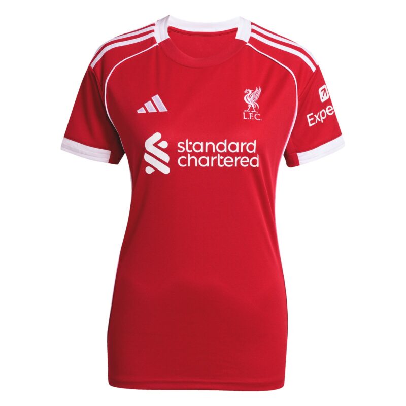 A2B image: liverpool-adidas-home-shirt-2025-26-womens Liverpool adidas Home Shirt 2025-26 - Womens