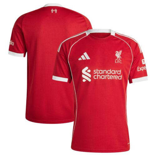 Liverpool adidas Home Replica Shirt 2025-26
