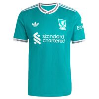 Liverpool adidas Third Authentic Shirt 2025-26 with M.Salah 11 printing