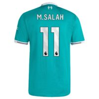 Liverpool adidas Third Authentic Shirt 2025-26 with M.Salah 11 printing