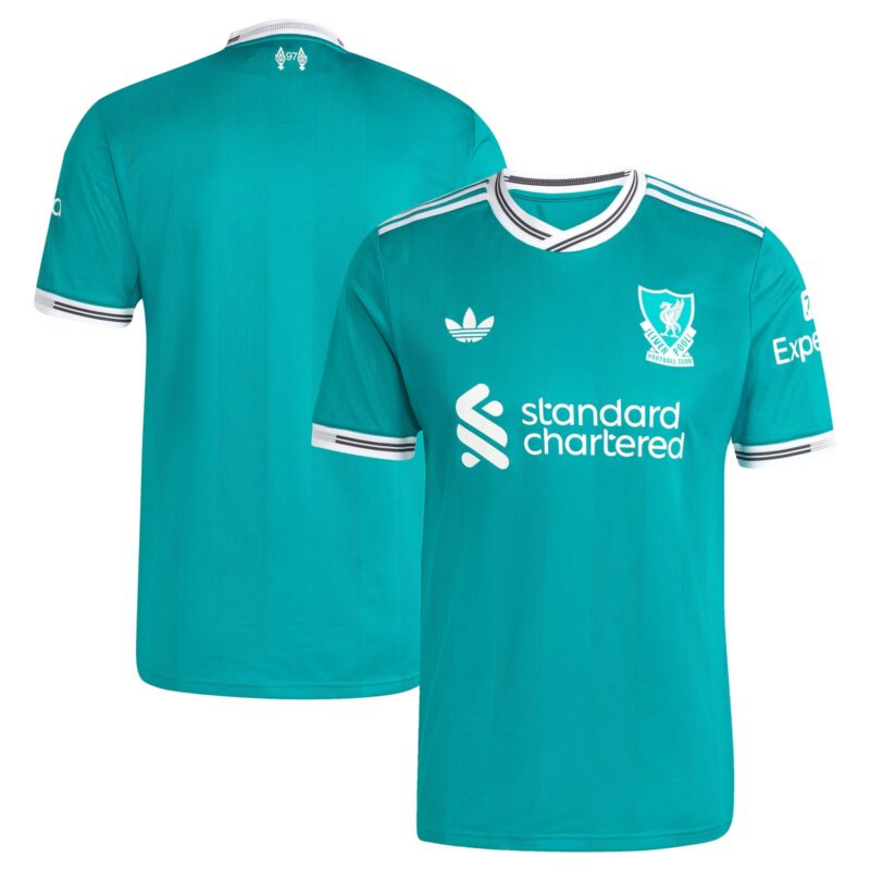 Liverpool adidas Third Authentic Replica Shirt 2025-26