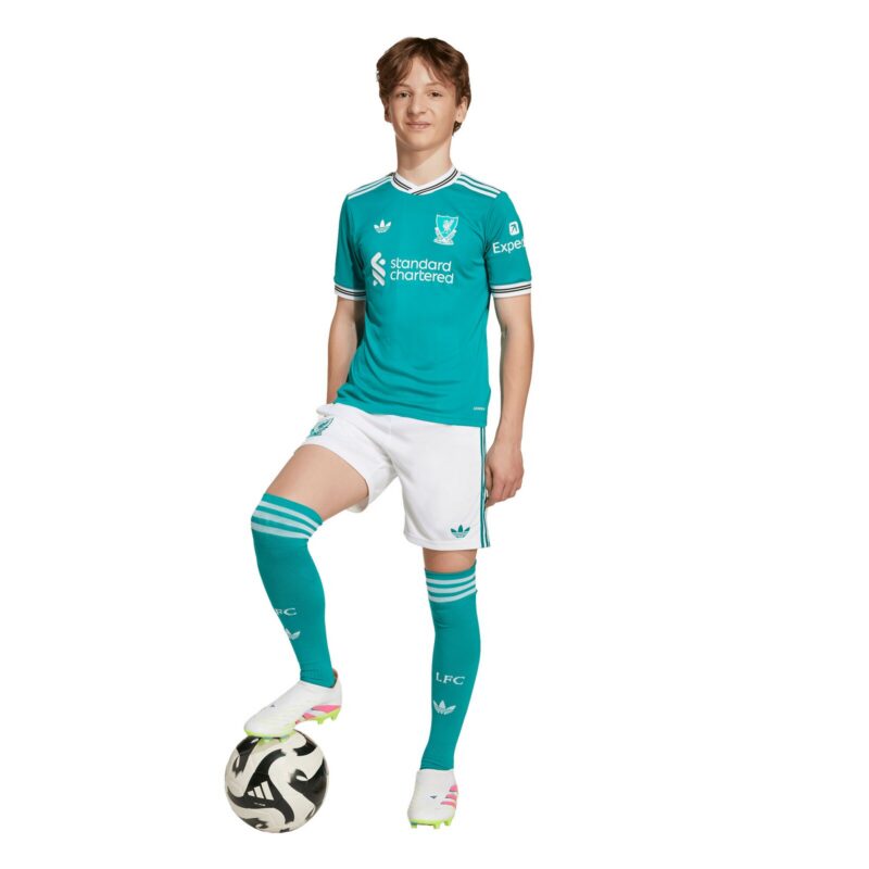 A2B image: liverpool-adidas-third-replica-shirt-2025-26-kids Liverpool adidas Third Replica Shirt 2025-26 - Kids