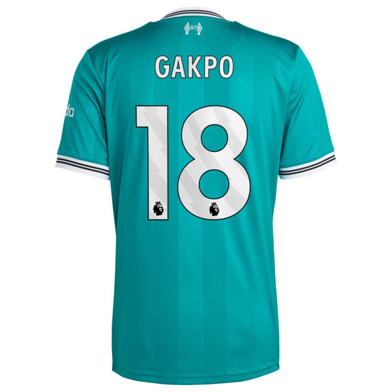 A2B image: liverpool-adidas-third-shirt-2025-26-with-gakpo-18-printing Liverpool adidas Third Shirt 2025-26 with Gakpo 18 printing