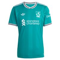 Liverpool adidas Third Shirt 2025-26 with Isak 9 printing
