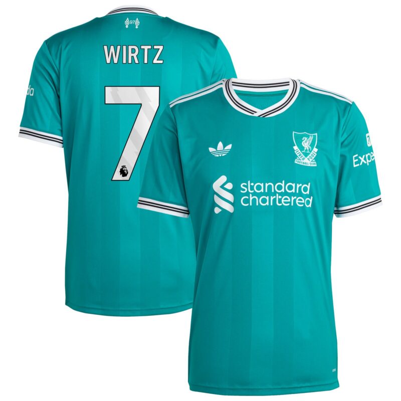A2B image: liverpool-adidas-third-shirt-2025-26-with-wirtz-7-printing Liverpool adidas Third Shirt 2025-26 with Wirtz 7 printing