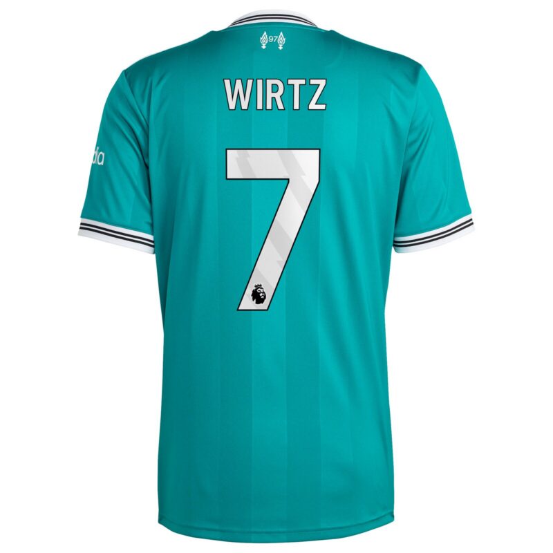 A2B image: liverpool-adidas-third-shirt-2025-26-with-wirtz-7-printing Liverpool adidas Third Shirt 2025-26 with Wirtz 7 printing