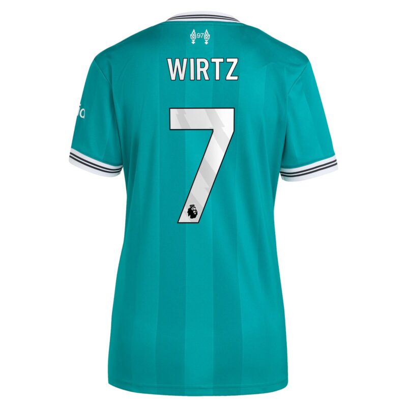 A2B image: liverpool-adidas-third-shirt-2025-26-womens-with-wirtz-7-printing Liverpool adidas Third Shirt 2025-26 - Womens with Wirtz 7 printing