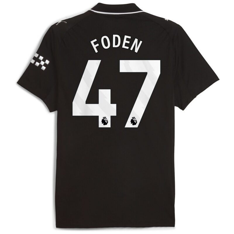 A2B image: manchester-city-puma-authentic-away-shirt-2025-26-with-foden-47-printing Manchester City PUMA Authentic Away Shirt 2025-26 with Foden 47 printing