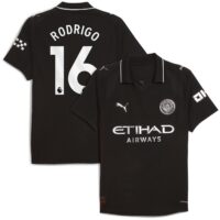 A2B image: manchester-city-puma-authentic-away-shirt-2025-26-with-rodrigo-16-printing Manchester City PUMA Authentic Away Shirt 2025-26 with Rodrigo 16 printing