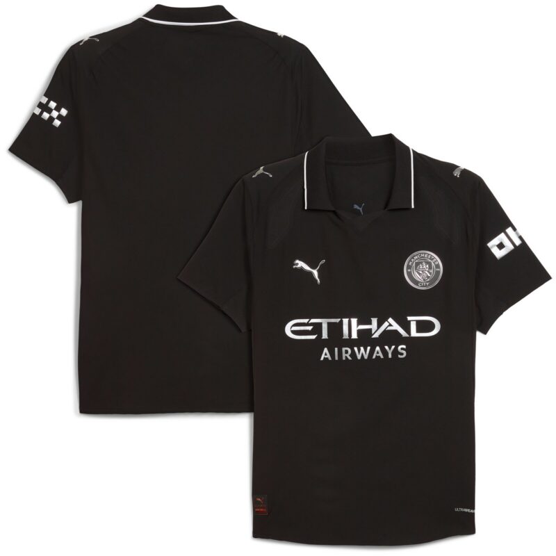 Manchester City PUMA Authentic Away Replica Shirt 2025-26