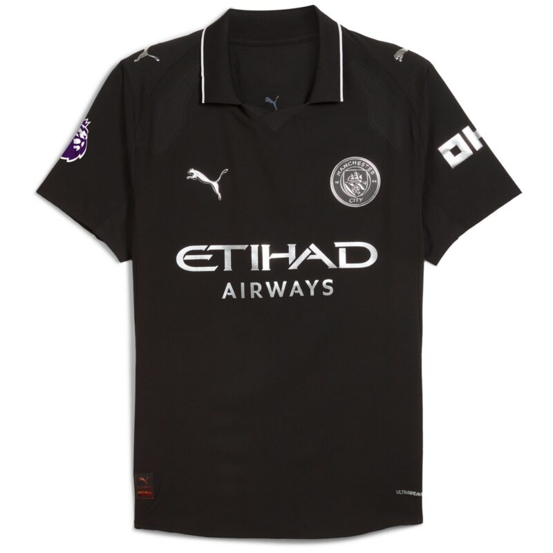 Manchester City PUMA Authentic Away Replica Shirt 2025-26