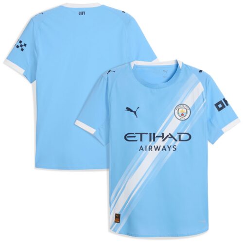 Manchester City PUMA Authentic Home Replica Shirt 2025-26