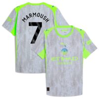 Manchester City PUMA Authentic Third Shirt 2025-26 with Marmoush 7 printing