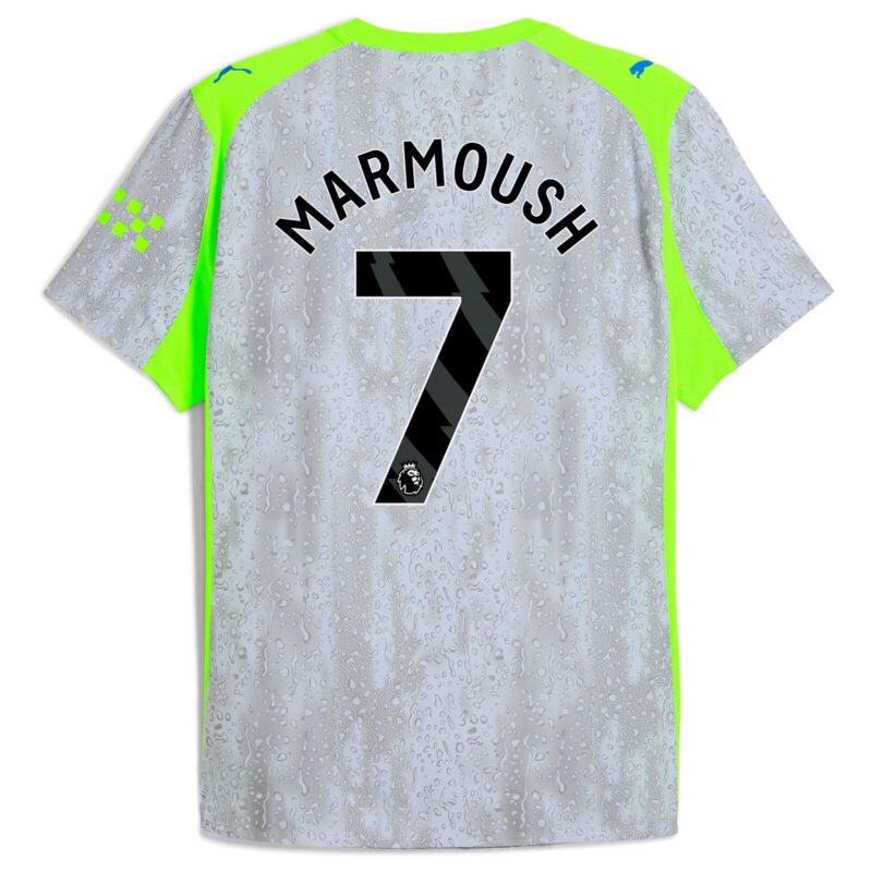 Manchester City PUMA Authentic Third Shirt 2025-26 with Marmoush 7 printing