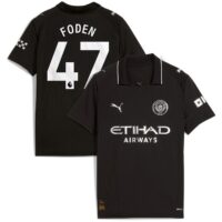 A2B image: manchester-city-puma-away-shirt-2025-26-kids-with-foden-47-printing Manchester City PUMA Away Shirt 2025-26 - Kids with Foden 47 printing