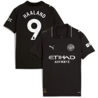 A2B image: manchester-city-puma-away-shirt-2025-26-kids-with-haaland-9-printing Manchester City PUMA Away Shirt 2025-26 - Kids with Haaland 9 printing