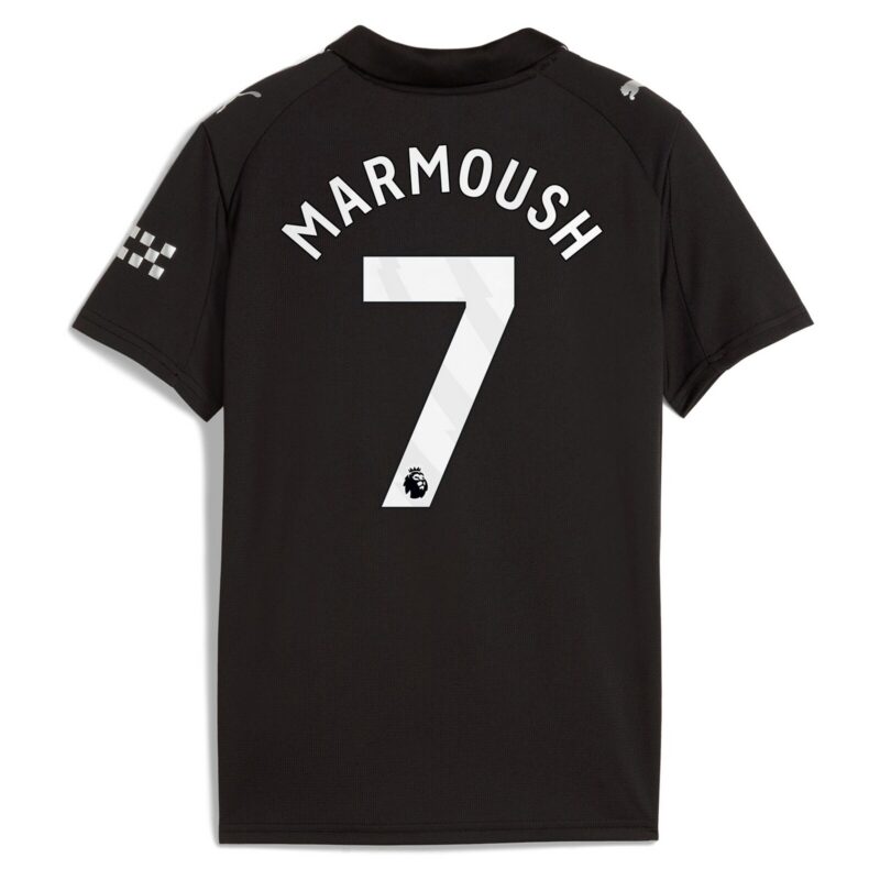 A2B image: manchester-city-puma-away-shirt-2025-26-kids-with-marmoush-7-printing Manchester City PUMA Away Shirt 2025-26 - Kids with Marmoush 7 printing