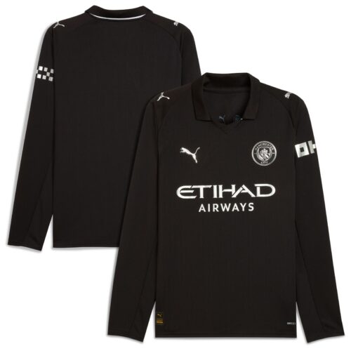 Manchester City PUMA Away Shirt 2025-26 - Long Sleeve