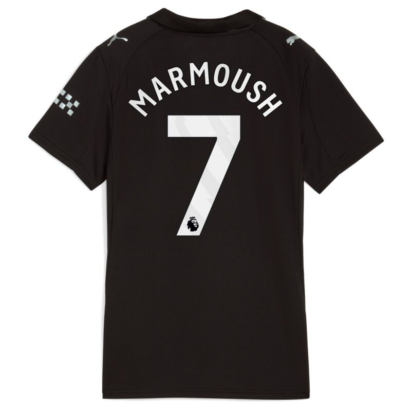 A2B image: manchester-city-puma-away-shirt-2025-26-womens-with-marmoush-7-printing Manchester City PUMA Away Shirt 2025-26 - Womens with Marmoush 7 printing