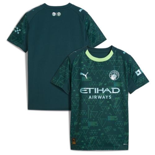 A2B image: manchester-city-puma-fourth-replica-shirt-2025-26-kids Manchester City PUMA Fourth Replica Shirt 2025-26 - Kids