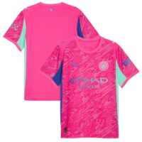 A2B image: manchester-city-puma-goalkeeper-replica-shirt-2025-26-pink Manchester City PUMA Goalkeeper Replica Shirt 2025-26 - Pink