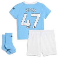 A2B image: manchester-city-puma-home-babykit-2025-26-with-foden-47-printing Manchester City PUMA Home Babykit 2025-26 with Foden 47 printing