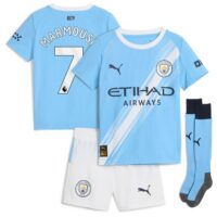 A2B image: manchester-city-puma-home-minikit-2025-26-with-marmoush-7-printing Manchester City PUMA Home Minikit 2025-26 with Marmoush 7 printing
