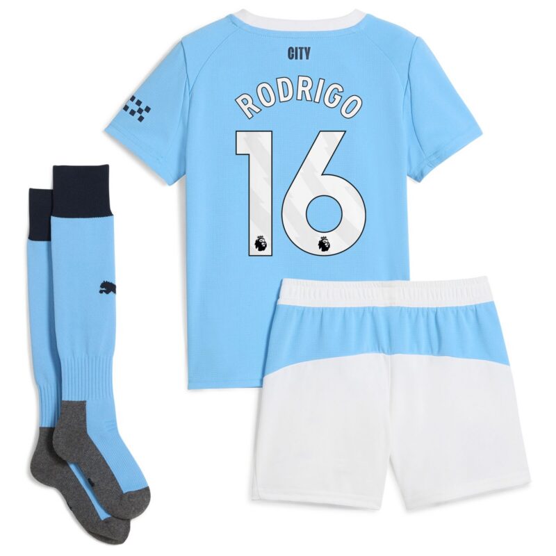 A2B image: manchester-city-puma-home-minikit-2025-26-with-rodrigo-16-printing Manchester City PUMA Home Minikit 2025-26 with Rodrigo 16 printing